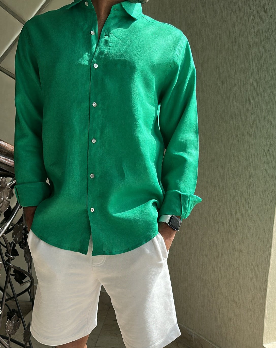 Linen - Jade Green