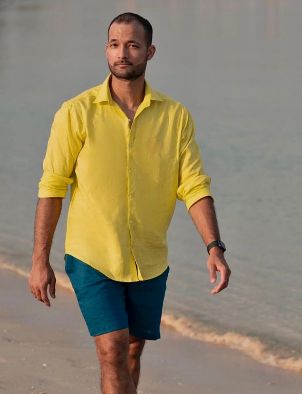 Linen - Lemon Yellow