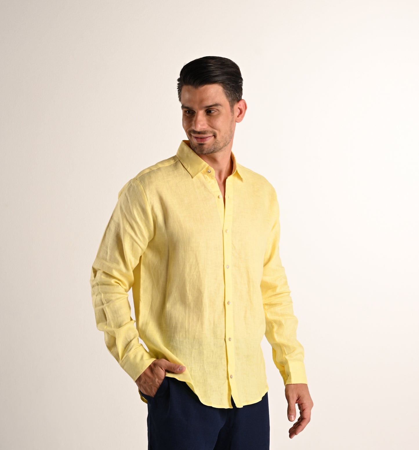 Linen  - Yellow