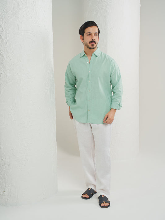 Linen- Pale Blue