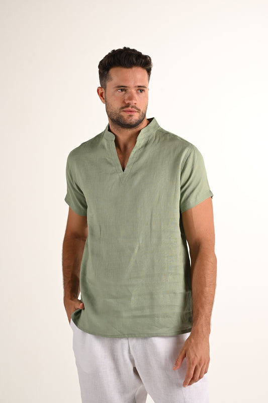 Short Sleeve - Olive Green