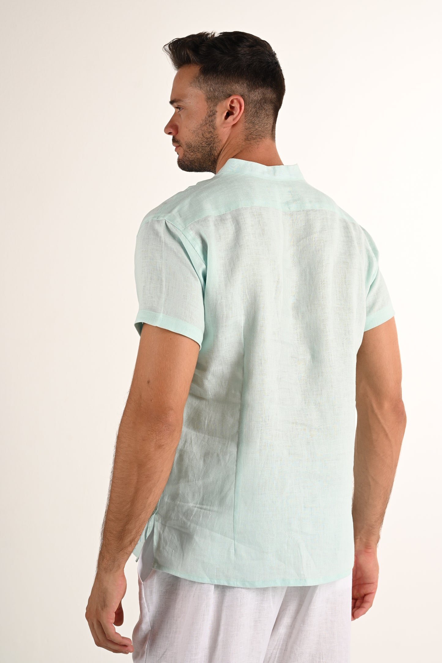 Short sleeve Light Turquoise