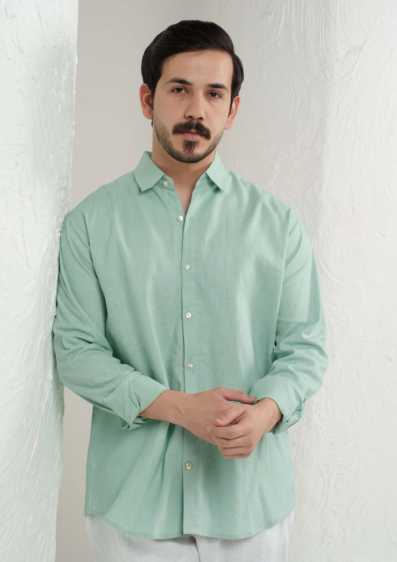 Linen- Pale Blue